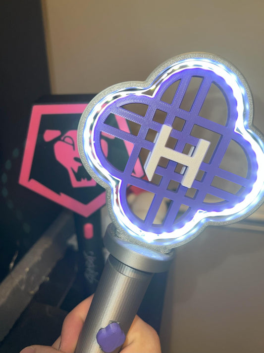 Huntrix LED Light Stick Prop – 3D Printed Fan Art | K-Pop | Cosplay Piece | Demon Hunter Band