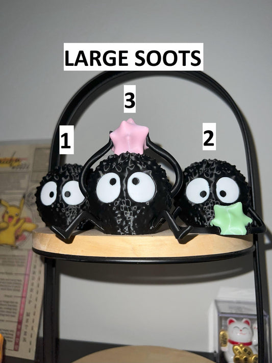 Susuwatari Soot Chibi Figures | 3D Printed Unofficial Fan Art | Cute | Anime