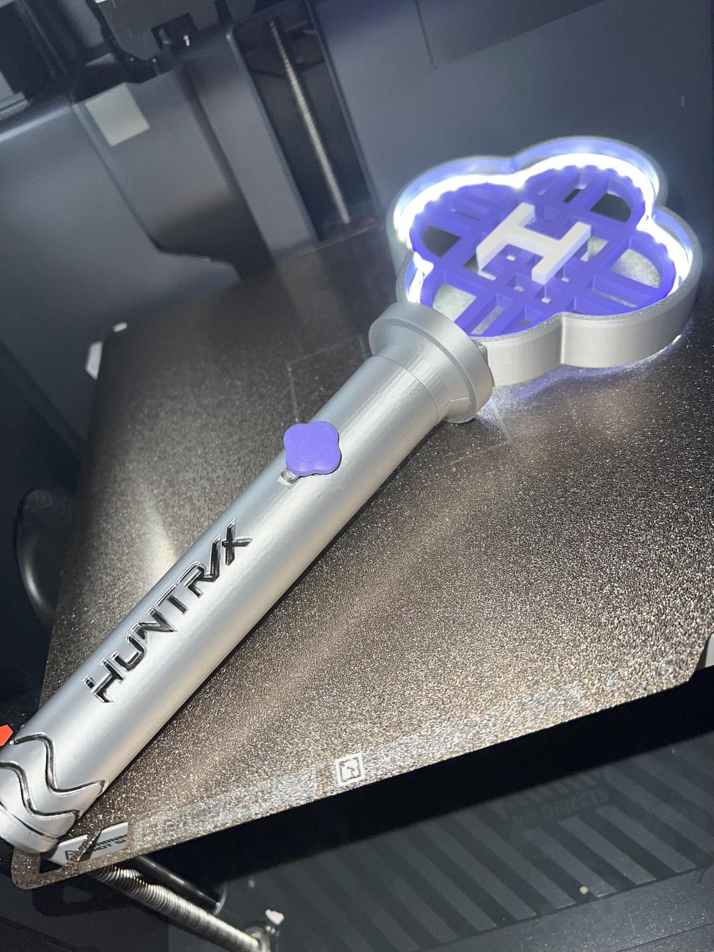 Huntrix LED Light Stick Prop β 3D Printed Fan Art | K-Pop | Cosplay Piece | Demon Hunter Band