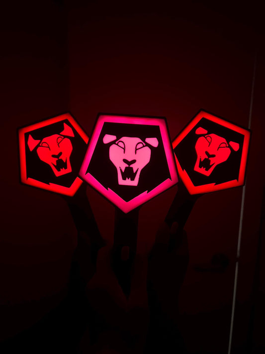 Saja Boys LED Light Stick Prop – 3D Printed Fan Art | K-Pop | Cosplay Piece | Demon Boy Band