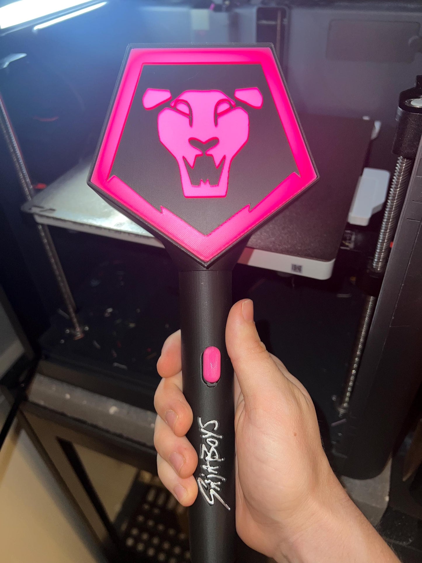 Saja Boys LED Light Stick Prop – 3D Printed Fan Art | K-Pop | Cosplay Piece | Demon Boy Band