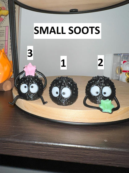 Susuwatari Soot Chibi Figures | 3D Printed Unofficial Fan Art | Cute | Anime