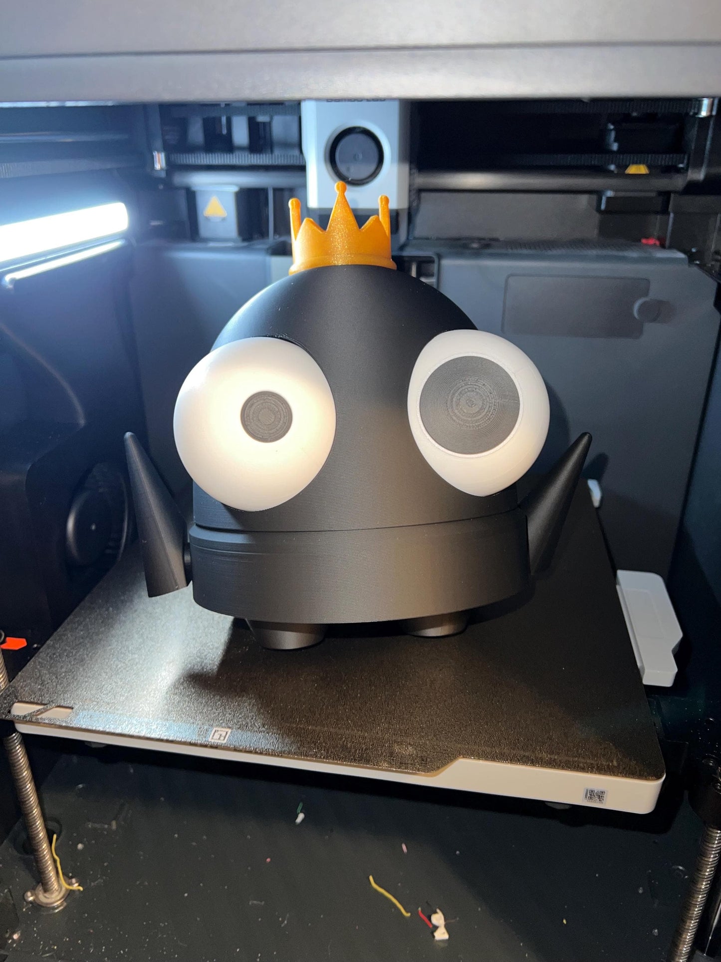 BIG REPO Semibot with STORAGE and Crown | Moveable Arms & Eyes | Custom Colors Available | Cute Gamer Gift | 3D Printed Unofficial Fan Art