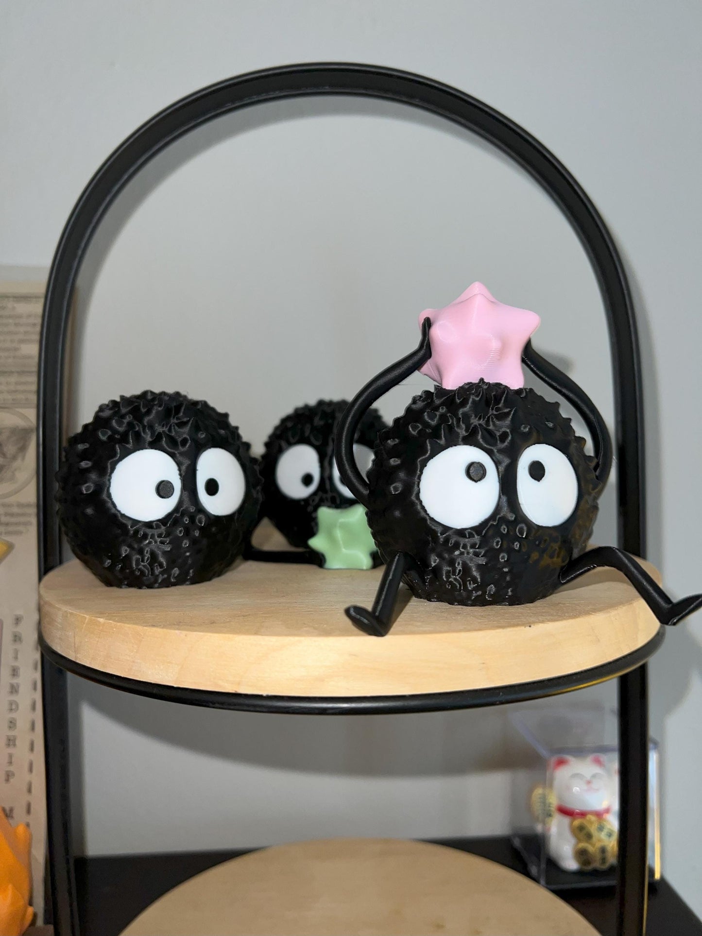 Susuwatari Soot Chibi Figures | 3D Printed Unofficial Fan Art | Cute | Anime
