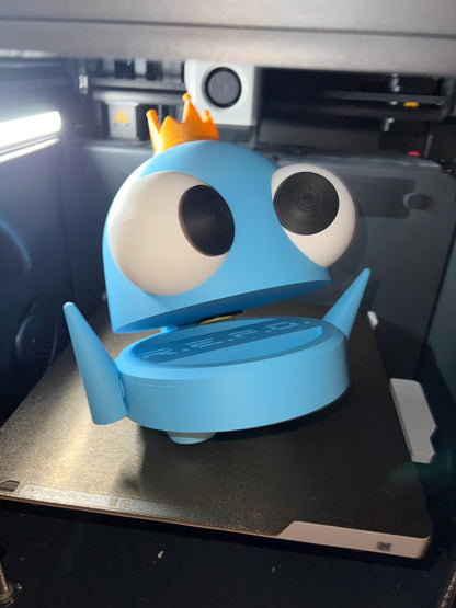 BIG REPO Semibot with STORAGE and Crown | Moveable Arms & Eyes | Custom Colors Available | Cute Gamer Gift | 3D Printed Unofficial Fan Art