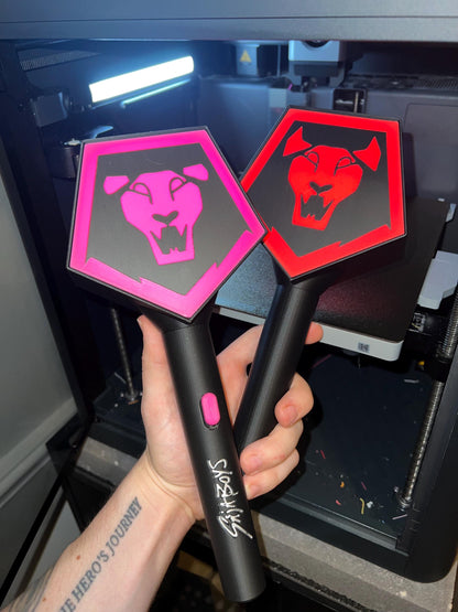 Saja Boys LED Light Stick Prop – 3D Printed Fan Art | K-Pop | Cosplay Piece | Demon Boy Band